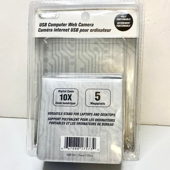 Tech1 USB Computer Web Camera- 10x Digital Zoom- 5 Megapixels- Brand New - Picture 2 of 2